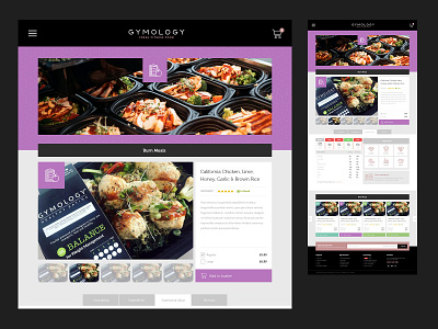 Gymology - Product Details design ecommerce product details ui website website design
