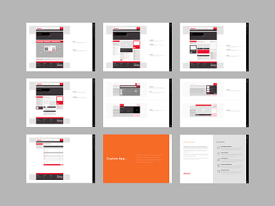 Snap-on - Proposal 2 quote sitemap tender wireframes