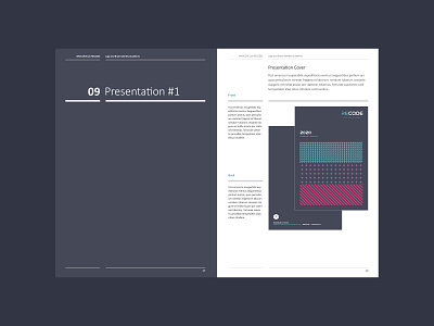 Recode - Brand - Brochure Cover 1 brand brand identity branding brochure brochure design