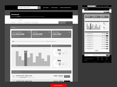 Wireframe Example 4 ui website website design wireframe