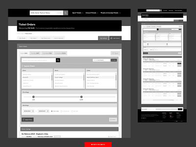 Wireframe Example 6 design ui website website design wireframe