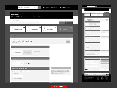 Wireframe Example 9 ui website website design wireframe wireframes