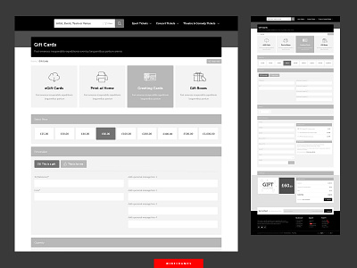 Wireframe Example 10 ui website website design wireframe wireframes