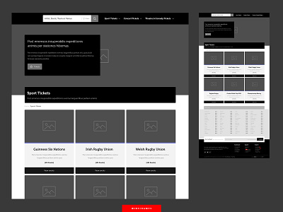 Wireframe Example 12 ui website website design wireframe wireframing