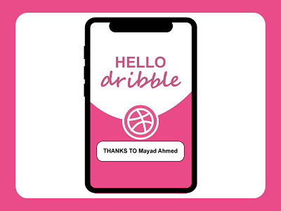 Dribble First Shot branding design illustration logo vector