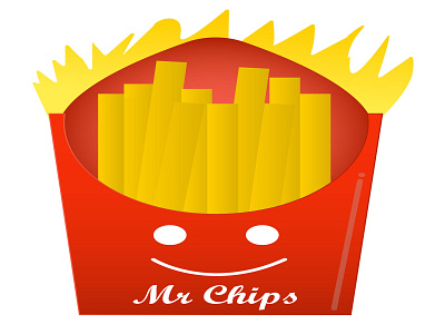 Mr chips Logo adobe illustrator adobe photoshop billboard brand identity branding creative delicoious design fast food food graphicdesign illustration logo