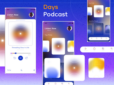 Podcast App Design