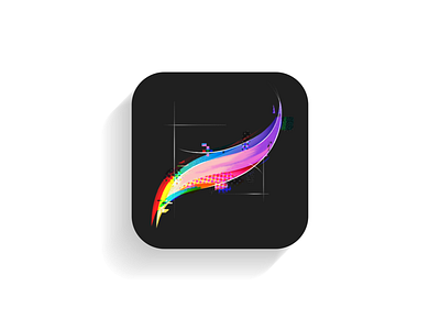 Procreate Rebrand app branding design graphic design icon logo vector