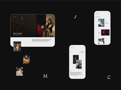 Mosaic-design portfolio clean design minimalism portfolio ui ux web webdesign