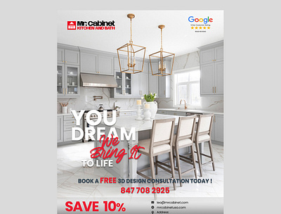 Marketing Flyers branding design graphic design home decorating kitchen magazine ads