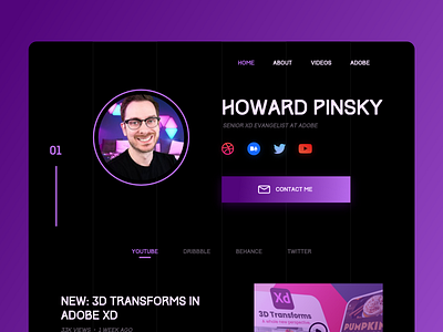 Homepage ft. Howard Pinsky