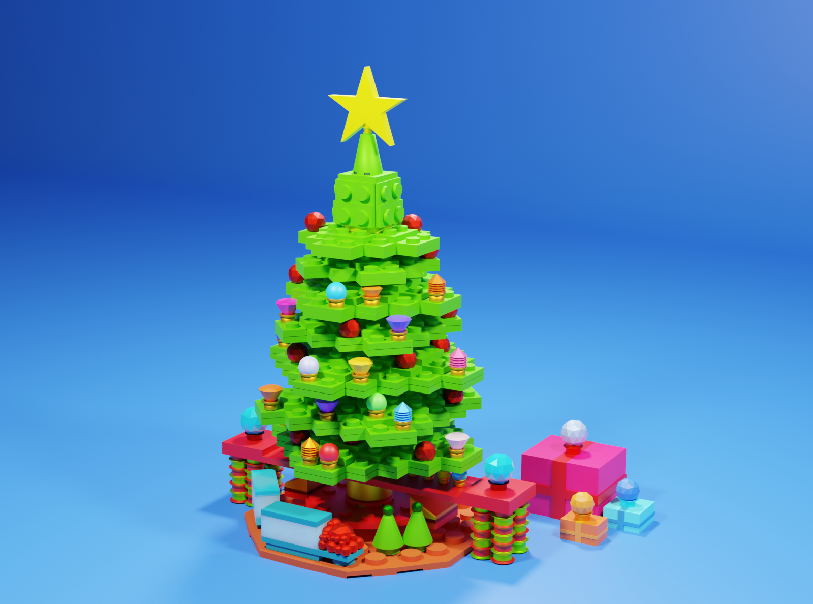 lego xmas tree