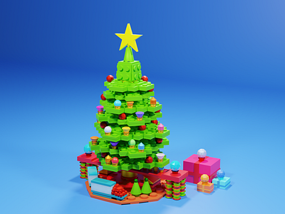 LEGO Christmas Tree