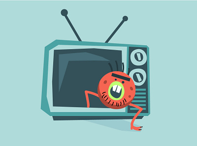 character animation illustration infographic logo monster prostora television