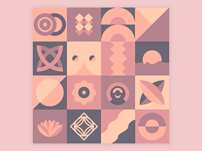 Block Pattern #1 artwork colorpalette design illustration illustrator pattern pattern design patterns vector webdesign
