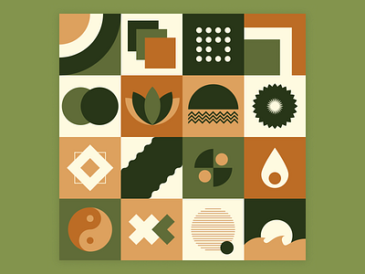 Block Pattern #2 artwork design illustration illustrator pattern pattern design patterns vector webdesign