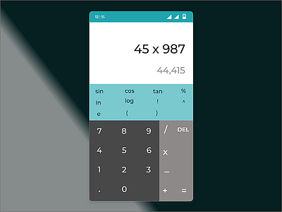 calculator dailui004 daily 100 challenge dailyui design ui