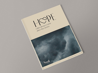 HOPE Magazine - Coronavirus Edition branding design illustration logo magazine magazine cover