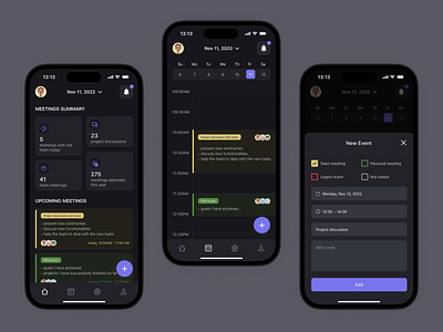 🗓 Event management app