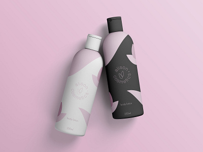 Alison Cosmetics Logo and Packaging design