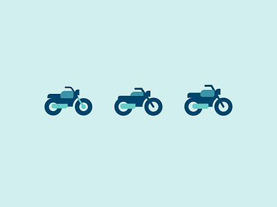 Tile Motorcycle Icon