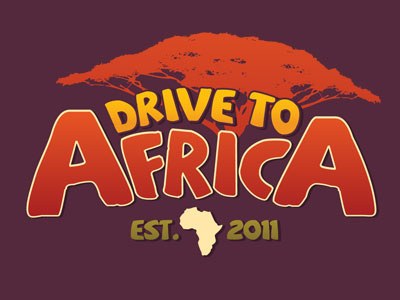 Drive To Africa 2011 africa branding children design fundraiser logo non profit purple shot