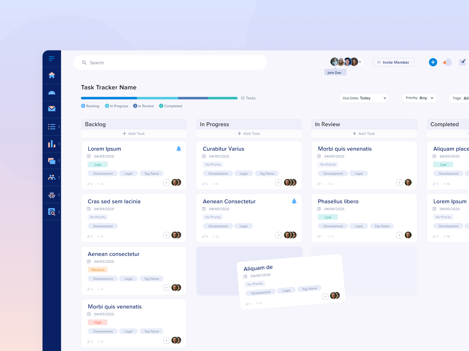 Workflow management by Create the Bridge for Create the Bridge on Dribbble