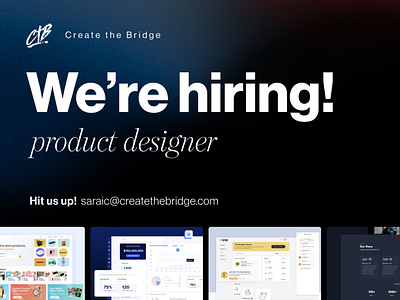 Senior Product Designer_Hiring!