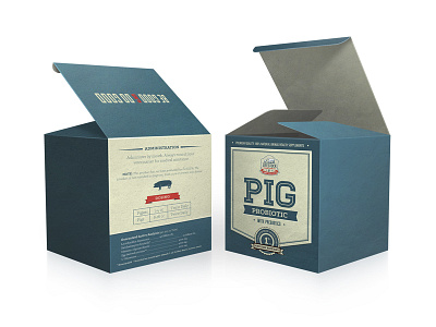 Lifestock Pig Probiotic Packaging livestock packaging pigs