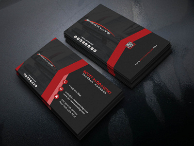 Business card Design black business card business card design design