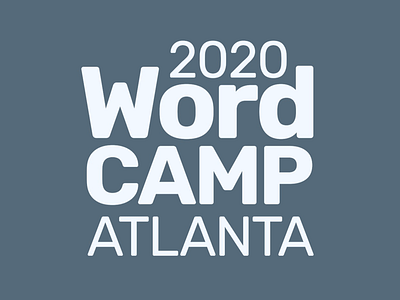 Logo concepts for WordCamp Atlanta