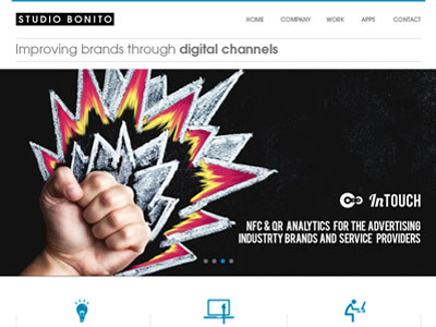 Bonito Dribble agency design ui web