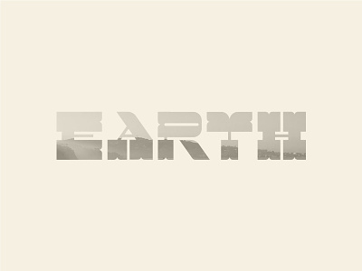 Earth Day Typography custom type customtype earth earth day earthday mother nature nature typographic typography