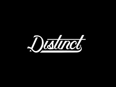 Distinct Script Lettering