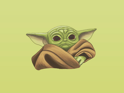 Baby Yoda Aesthetic Pattern Wallpapers - 4K Star Wars Wallpapers