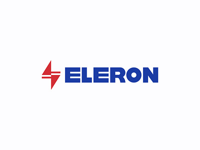 Eleron branding design distribution electricity electro graphic design icon lightning logo logotype minimal simple supply