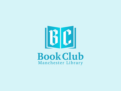 Book Club book branding club design graphic design icon library logo logotype minimal simple university
