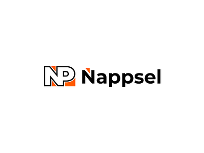 Nappsel branding design icon logo logolab minimal nappsel np programmer simple ui developer web development