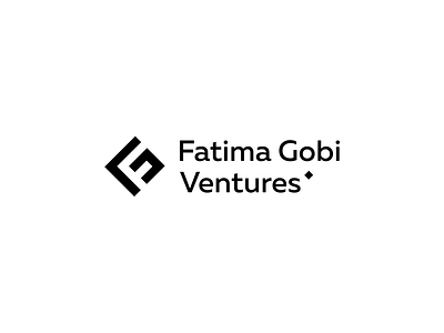 Fatima Gobi Ventures design f g icon logo logolove logotype minimal simple