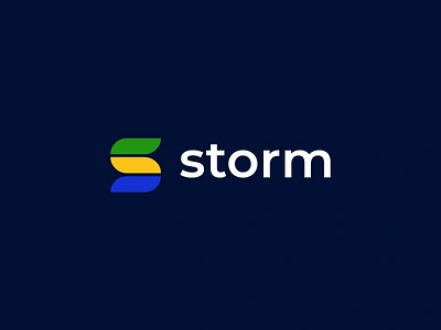 Storm branding design font icon logo logolove logotype minimal minimalist s simple storm