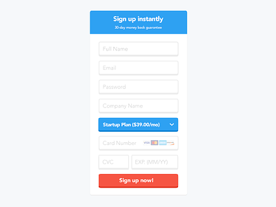 Sign Up Example