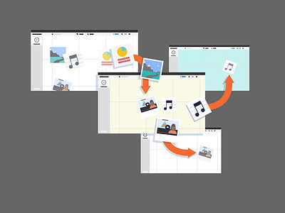 Tour3 applied flat illustration sequence ui vector web