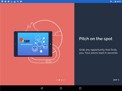 Android Tablet Welcome Screen2