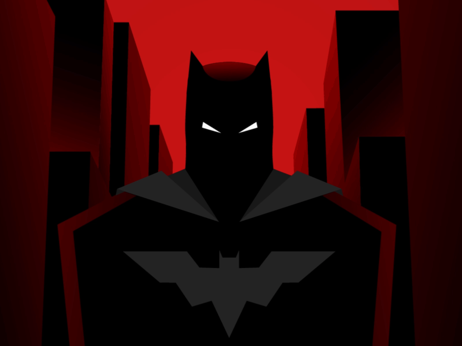 Batman Searches adobe animated gif animation batman design gif illustraion illustration illustrator mograph motion design motiongraphics poster