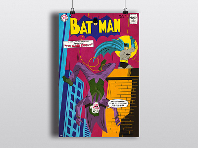 Batman: The Dark Knight batman comic dark knight design film poster illustration joker movie poster poster poster art the dark knight vintage