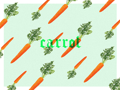 Daily #20 / Carrot Type