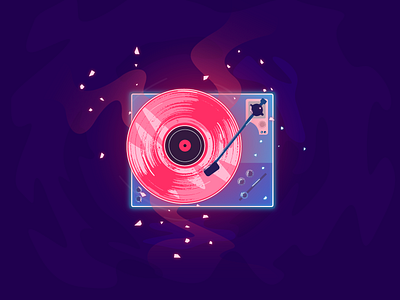 Daily #83/ spinnin' colour cool shit daily gradient illustration jack harvatt magic new space vector wavey