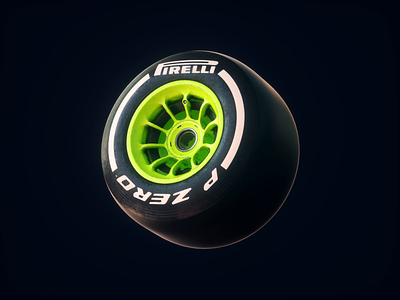 Pirelli Spin 3d animation car f1 f12019 formula 1 livery design motorspot octane spin textures tire