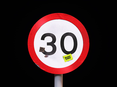 30 30 3d render animation brexit design realism render road sign speed substance texture uk