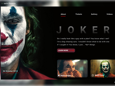 jokerNew branding design illustration joker logo typography uidesign ux vector web website